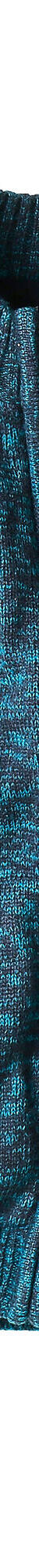 Gilet col montant zippé en tricot, corps doublé polaire (bleu canard mouliné) Gilet col montant zippé en tricot, corps doublé polaire (bleu canard mouliné)